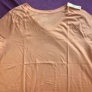 Women’s Time and Tru V-neck Tee